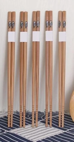 Chopsticks - Bamboe - 5 Paar - Sushi - Giftset -AMEFA Winkel 628x1200