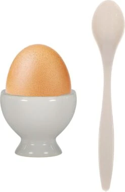 Excellent Houseware 12x Eierlepels Zwart/grijs Kunststof 14 Cm 8 Excellent Houseware 12x Eierlepels Zwart/grijs Kunststof 14 Cm -AMEFA Winkel 783x1200