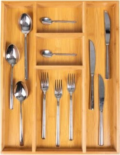 Coninx Bestekbak Bamboe 36CM Breed - Besteklade - Opbergbak - Duurzaam - Voor Laden Vanaf 47cm Diep 11 Coninx Bestekbak Bamboe 36CM Breed - Besteklade - Opbergbak - Duurzaam - Voor Laden Vanaf 47cm Diep -AMEFA Winkel 928x1200