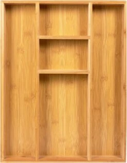 AMEFA Winkel 28 Coninx Bestekbak Bamboe 36CM Breed - Besteklade - Opbergbak - Duurzaam - Voor Laden Vanaf 47cm Diep